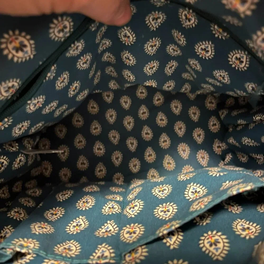 Vera Bradley Tartan Plaid Bucket Crossbody / Shoulder Bag - Picture 9 of 15